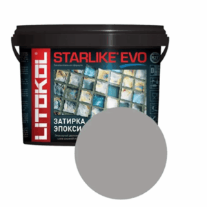 Эпоксидная фуга litokol starlike evo s.110 grigio perla 1 кг