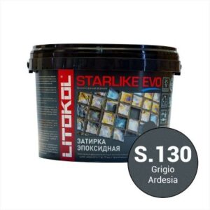 Эпоксидная фуга litokol starlike evo s.130 grigio ardesia 1 кг.