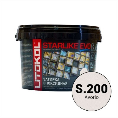Эпоксидная фуга litokol starlike evo s.200 avorio 2,5 кг Эпоксидная фуга litokol starlike evo s.200 avorio 2,5 кг