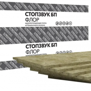 Плита шумопогл. СтопЗвук БП Флор 20 мм 5,76 м²