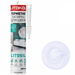 Санитарный силиконовый герметик litokol litosil Прозрачный