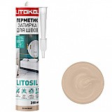 Санитарный силиконовый герметик litokol litosil Бежевый