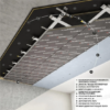Панель звукоизол. АкустикГипс М1 17х590х1200 мм #e3