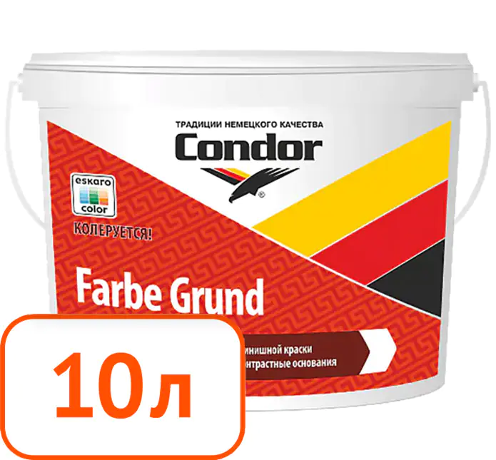 Грунт краска condor farbe grund 10 л #q55 Грунт краска condor farbe grund 10 л #q55
