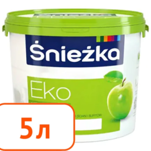 Краска sniezka eko интерьерная 5 л #q3