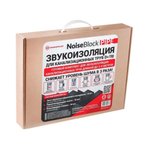 Комплект для звукоизоляции труб stp noiseblock pipe #h3