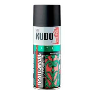 Грунт эмаль по ржавчине kudo ku 319005 ral 9005 Черная 520 мл #em2