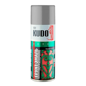 Грунт эмаль по ржавчине kudo ku 317042 ral 7042 Серая 520 мл #em3