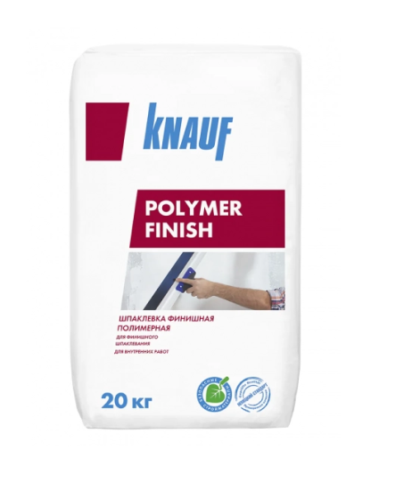Шпатлевка полимерная knauf Полимер Финиш 20 кг #sptk16 Шпатлевка полимерная knauf Полимер Финиш 20 кг #sptk16