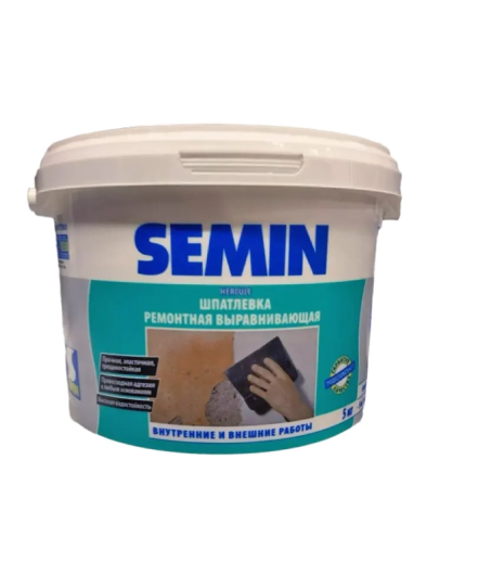 Шпатлёвка ремонтно реставрационная semin hercule 5 кг #sptk42 Шпатлёвка ремонтно реставрационная semin hercule 5 кг #sptk42