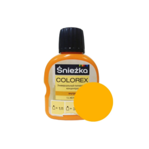 Колер sniezka colorex №13 желтый 100 мл #color 3