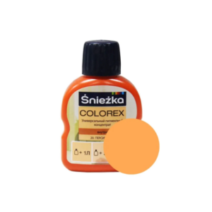 Колер sniezka colorex №20 персиковый 100 мл #color 4