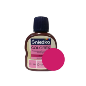 Колер sniezka colorex №32 бордовый 100 мл #color 8