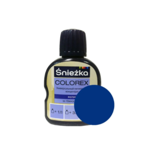 Колер sniezka colorex №50 темно синий 100 мл #color14
