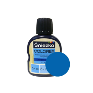 Колер sniezka colorex №52 синий 100 мл #color16