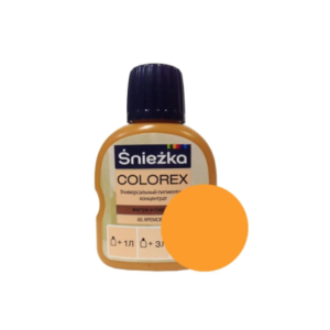 Колер sniezka colorex №60 кремовый 100 мл #color19