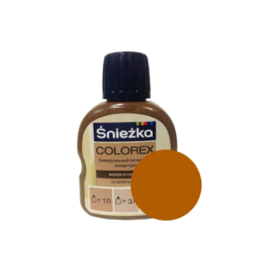 Колер sniezka colorex №74 коричневый 100 мл #color26
