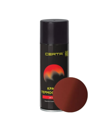 Эмаль аэрозольная термостойкая certa premium ral 8012 (красно коричневый) 520 мл #aek10 Эмаль аэрозольная термостойкая certa premium ral 8012 (красно коричневый) 520 мл #aek10