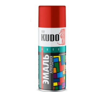 Эмаль аэрозольная универсальная kudo ral 3020 (красный) 520 мл, ku 1003 #aek19