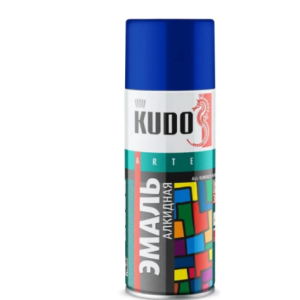 Эмаль аэрозольная универсальная kudo ral 5005 (синий) 520 мл, ku 1011 #aek20