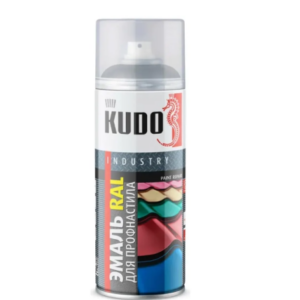 Эмаль аэрозольная для профнастила kudo ral 7024 (серый) 520 мл, ku 07024r #aek34