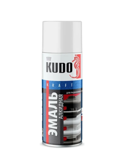 Эмаль аэрозольная для радиаторов kudo (белый матовый) 520 мл, ku 5102 #aek41 Эмаль аэрозольная для радиаторов kudo (белый матовый) 520 мл, ku 5102 #aek41