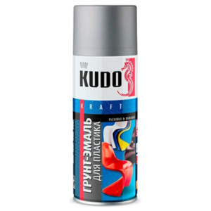 Грунт эмаль для пластика kudo ral 7031 (серый) 520 мл, ku 6001 #aek45