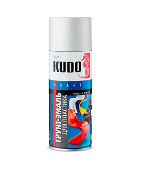 Грунт эмаль для пластика акриловая kudo ral 9003 (белый) 520 мл, ku 6003 #aek47 Грунт эмаль для пластика акриловая kudo ral 9003 (белый) 520 мл, ku 6003 #aek47