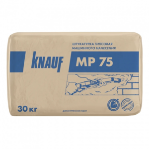 Гипсовая штукатурка машинного нанесения knauf mp 75 30 кг #sht4