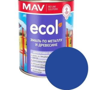 Эмаль ecol ПФ 115 mav ярко синяя 1 л #em22