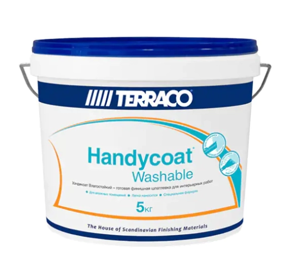 Шпатлевка terraco handycoat ez joint для швов 5 кг Шпатлевка terraco handycoat ez joint для швов 5 кг