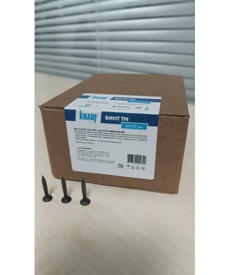 Саморез по металлу knauf tn 3,5x25 (1000 шт) Саморез по металлу knauf tn 3,5x25 (1000 шт)
