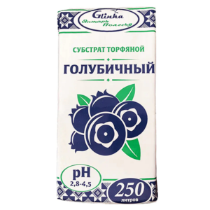 Субстрат торфяной glinka Голубичный (ph 2,8 – 4,5) 250 л