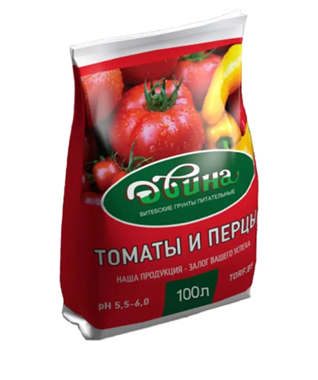 Грунт питательный торфяной Двина Томаты и перцы (ph 5,5 – 6,0) 100 л Грунт питательный торфяной Двина Томаты и перцы (ph 5,5 – 6,0) 100 л