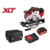 Пила циркулярная аккумуляторная wortex ccs 1816 1 xlt set (0329349)